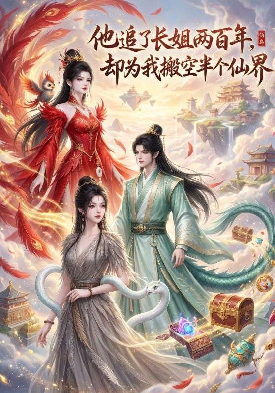 他追了长姐两百年，却为我搬空#$半=.#个仙界