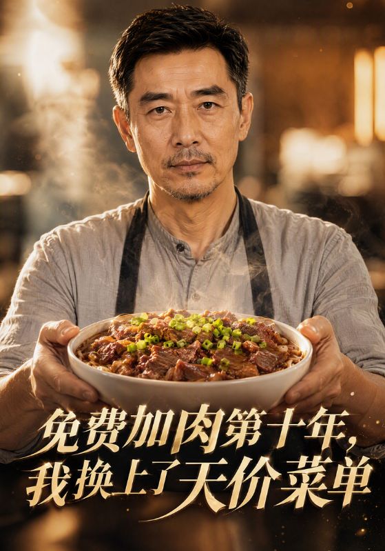 免费加肉第十年，我换上了天价菜单