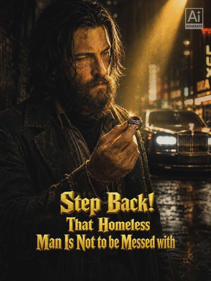 Step Back! That Homeless Man Is Not to be Messed with