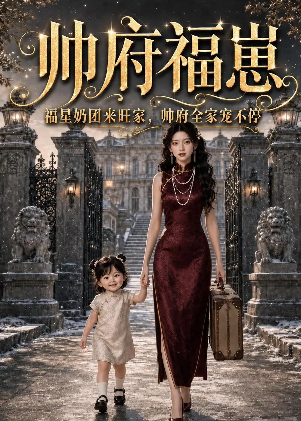 帅府福崽：福星奶+^:团来/%旺/家，帅府全家宠不停
