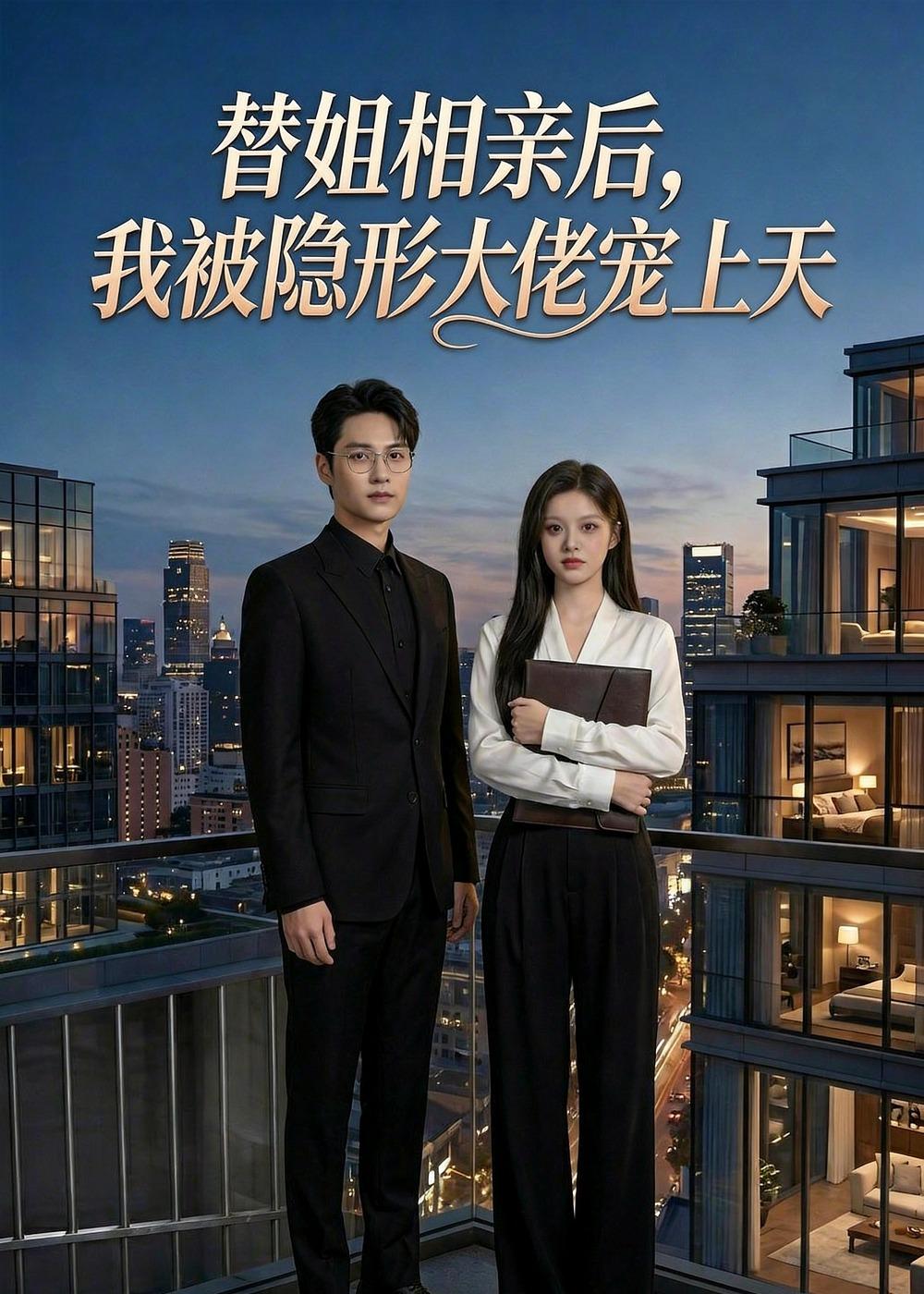 3-替姐相亲*, 后，我被隐!^形大佬宠上天（54集_）Ai短剧
