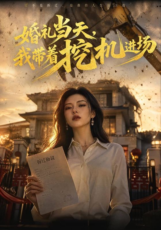 婚礼#当天，我带着^! 挖机进场