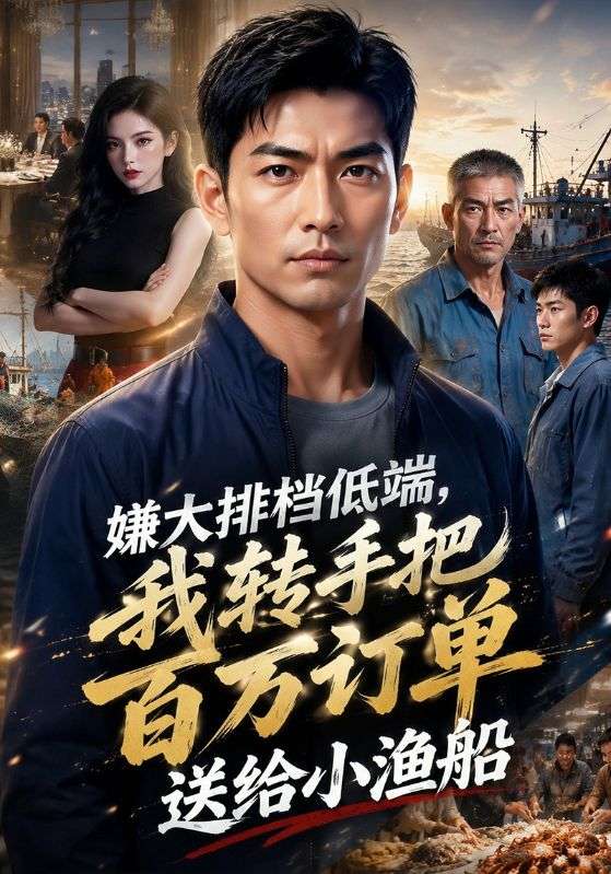 嫌大排档低端 ,，我转手把百万订[单送给小渔船