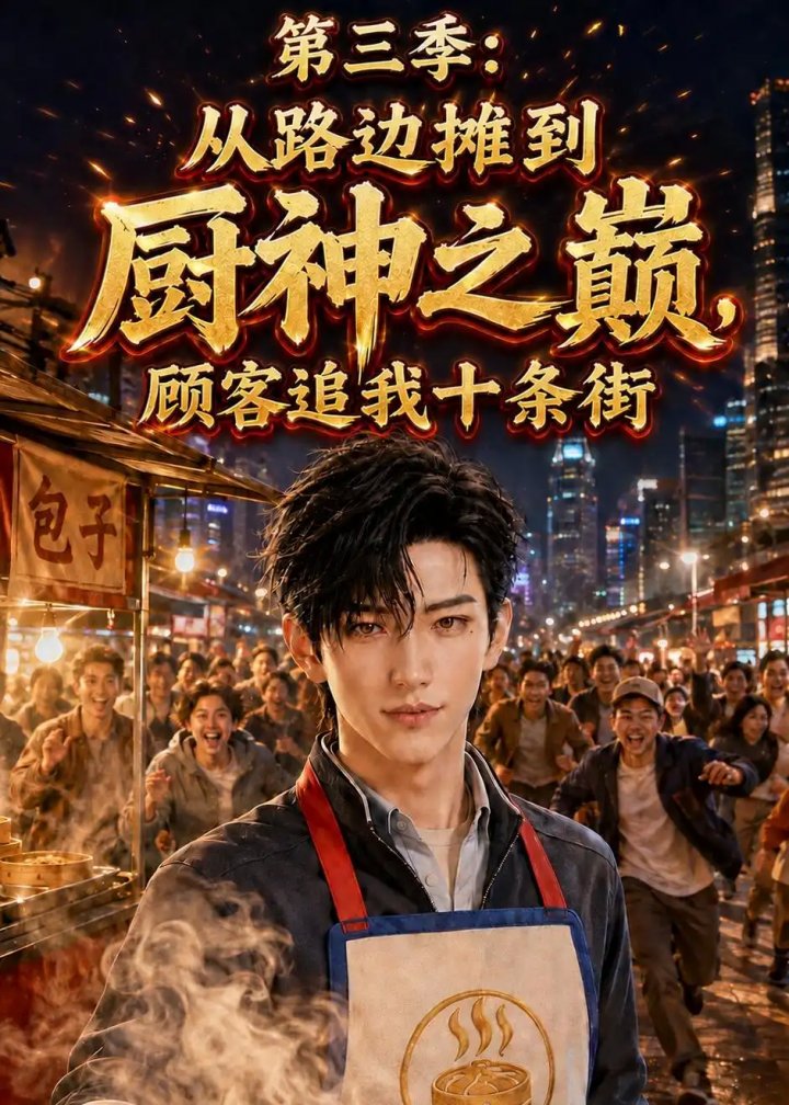 第三季从路边摊到厨神之巅，顾客追我十条街