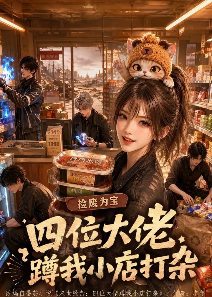 捡废为宝：四位大佬蹲我小店打杂
