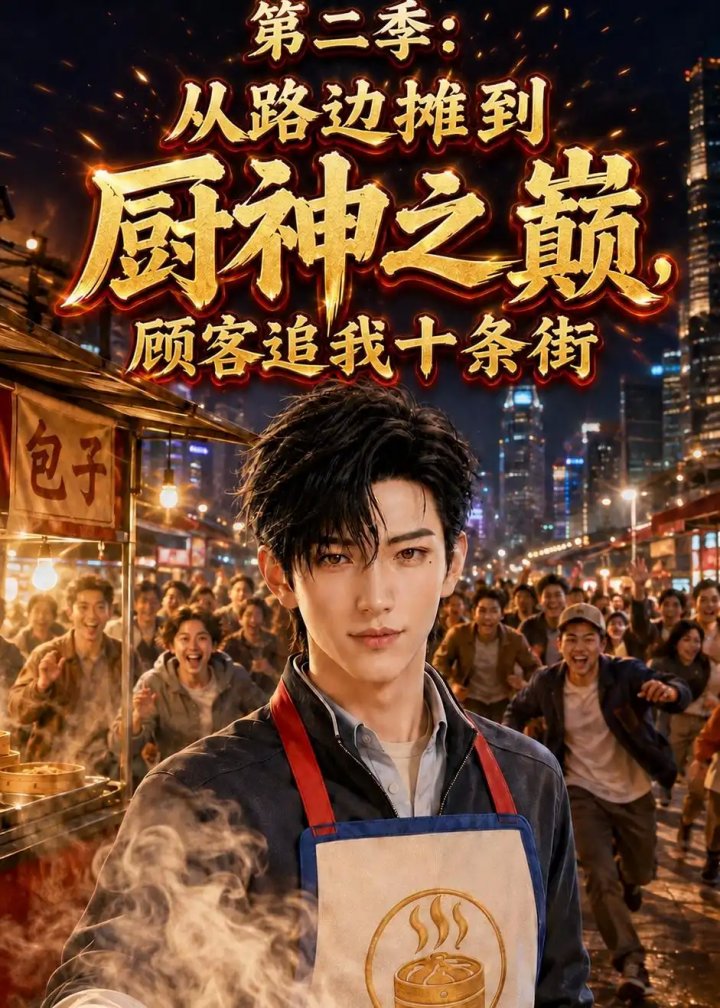 第二季从路边摊到厨神之巅，顾客追我十条街