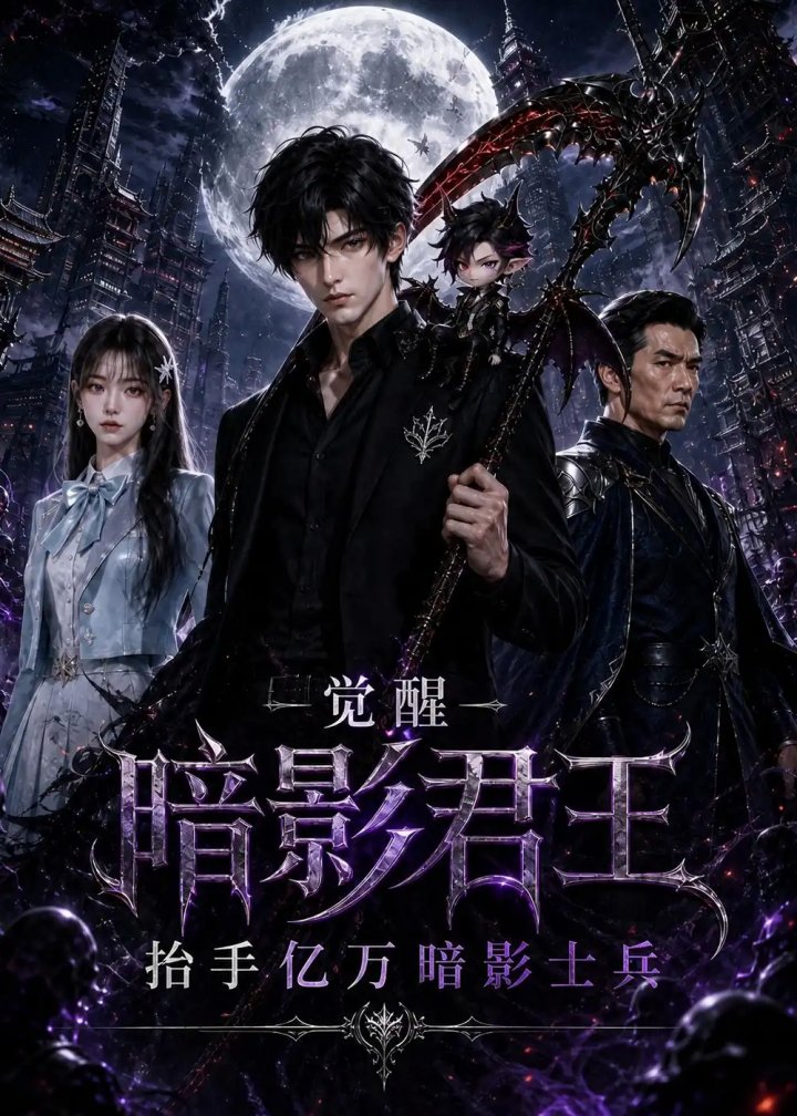 觉醒暗影君王，抬手亿万暗影士兵