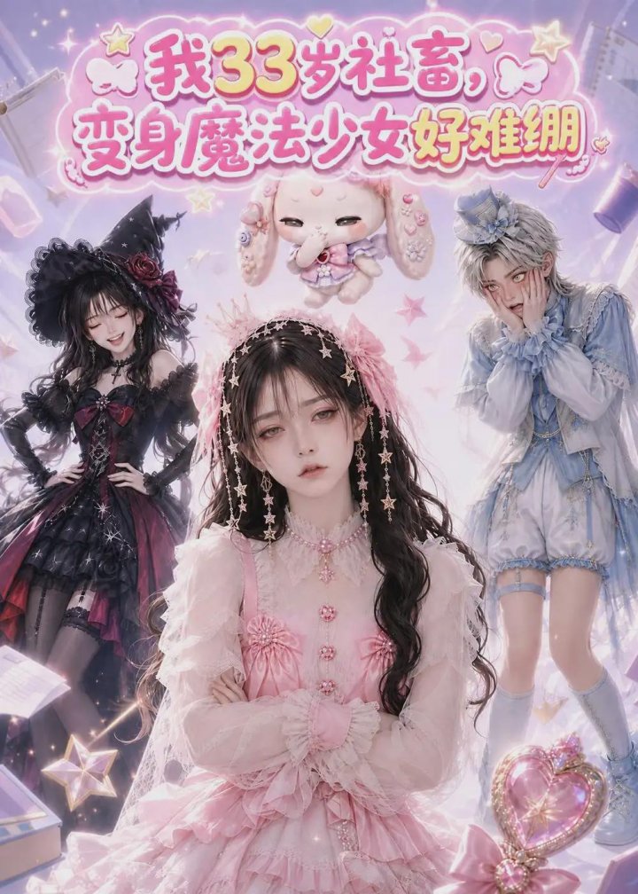 我33岁社畜，变身魔法少女好难绷