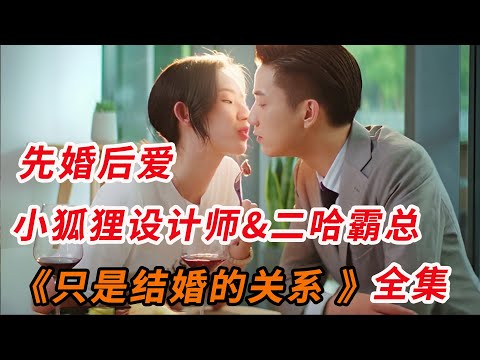小狐狸设计师&二哈霸总的先婚后爱，一口气看完《只是结婚的关系》全集