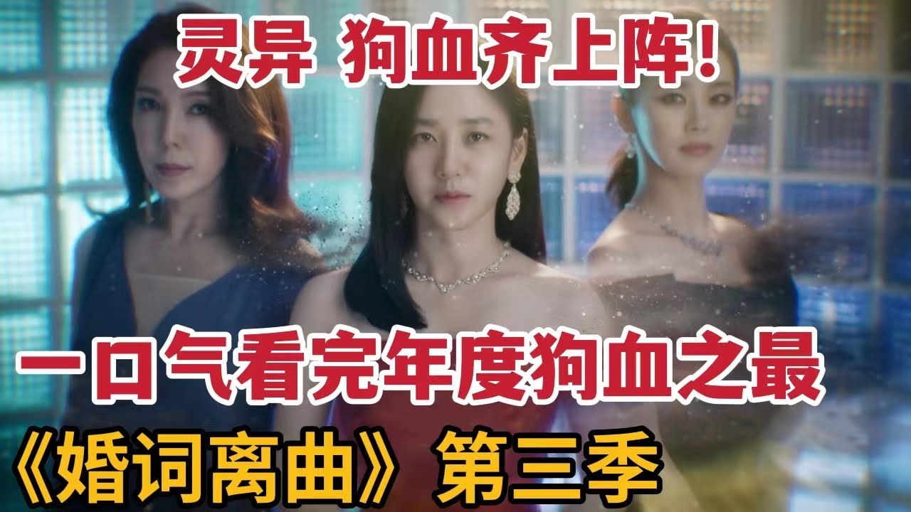 年度狗血之最！神经婆婆，奇葩老公，小三上位，出轨、灵异，一口气看完《婚词离曲3》大合集