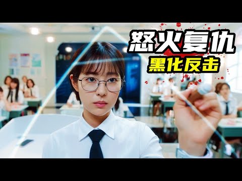 2024超刺激的漫改复仇韩剧，学霸女主转校被孤立，黑化复仇怒火反击！《金字塔游戏》