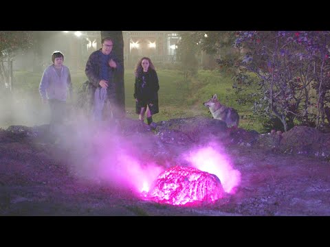 农场里落下一颗紫色陨石，附近生物突然变异，成为了恐怖的怪物！《星之彩》
