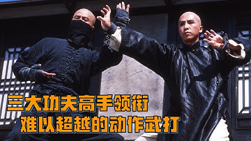 這才叫武俠猛片，惡僧仗著大力金剛掌囂張無比，不料卻碰上了佛山無影腳，甄子丹武俠電影《少年黃飛鴻之鐵馬騮》