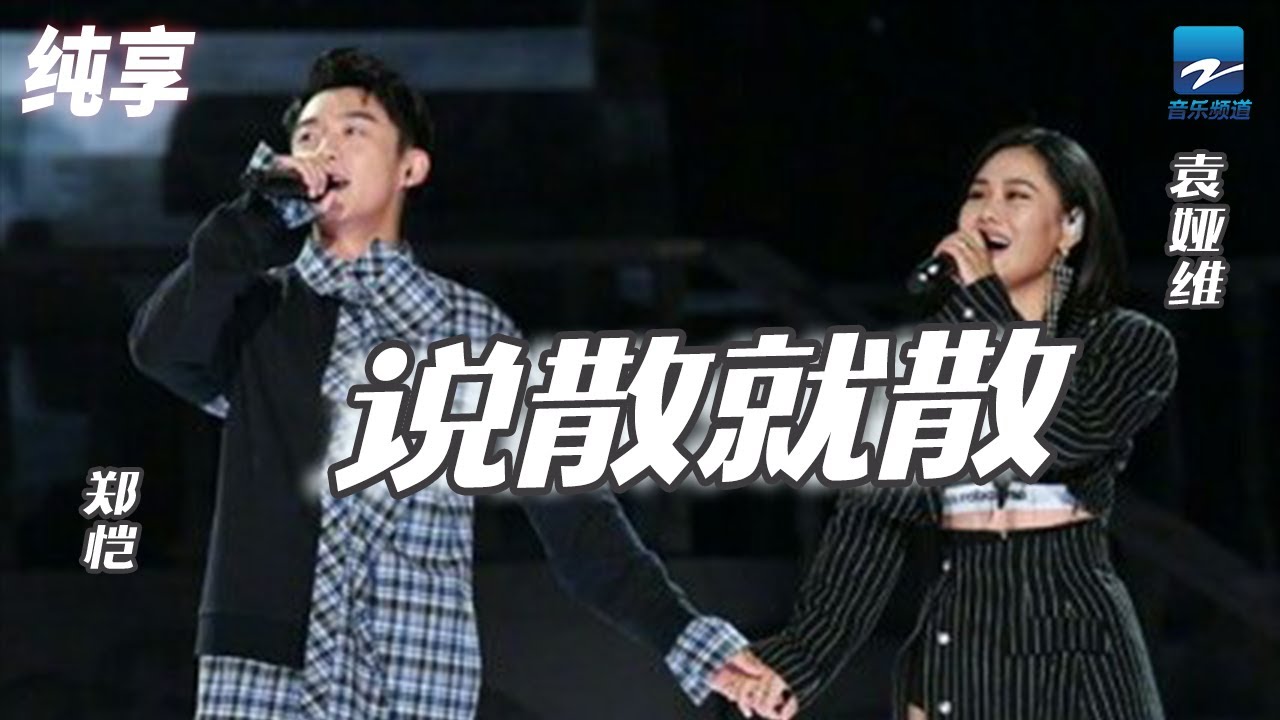 说散就散-郑恺/袁娅维