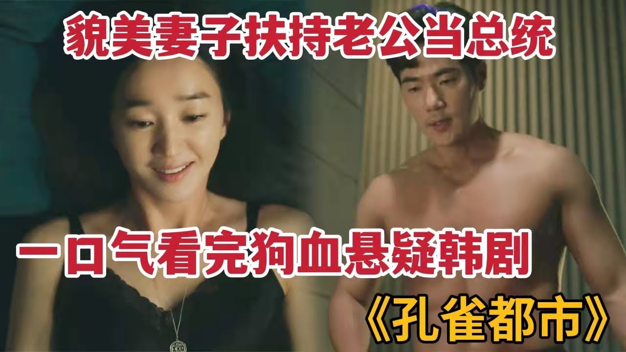 60老头觊觎女主美色，貌美女主扶持老公当总统！一口气看完《孔雀都市》全集