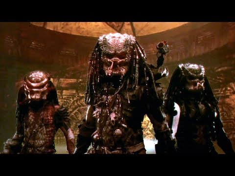 5分钟看完1990年科幻恐怖片《铁血战士2》警探杀入外星飞船，竟获铁血长老褒奖！