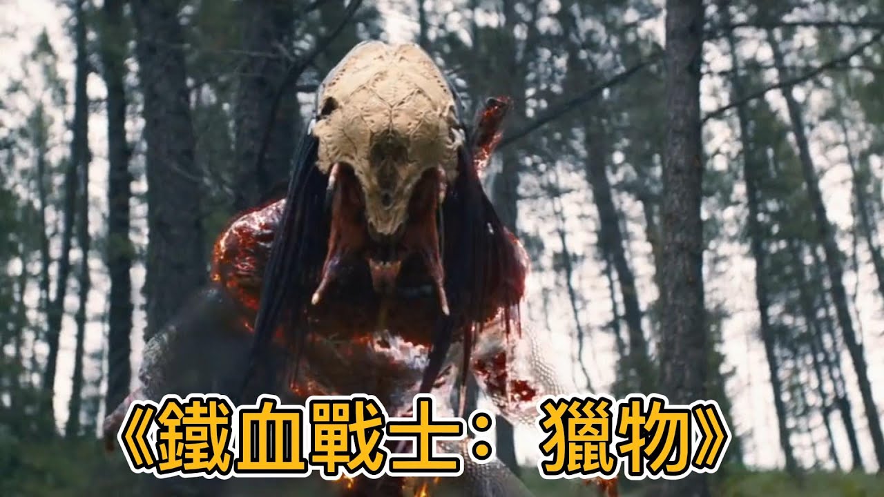 2022最新科幻大片《鐵血戰士：獵物》血性勁爆，場面過癮！看得我腎上腺素飆升！