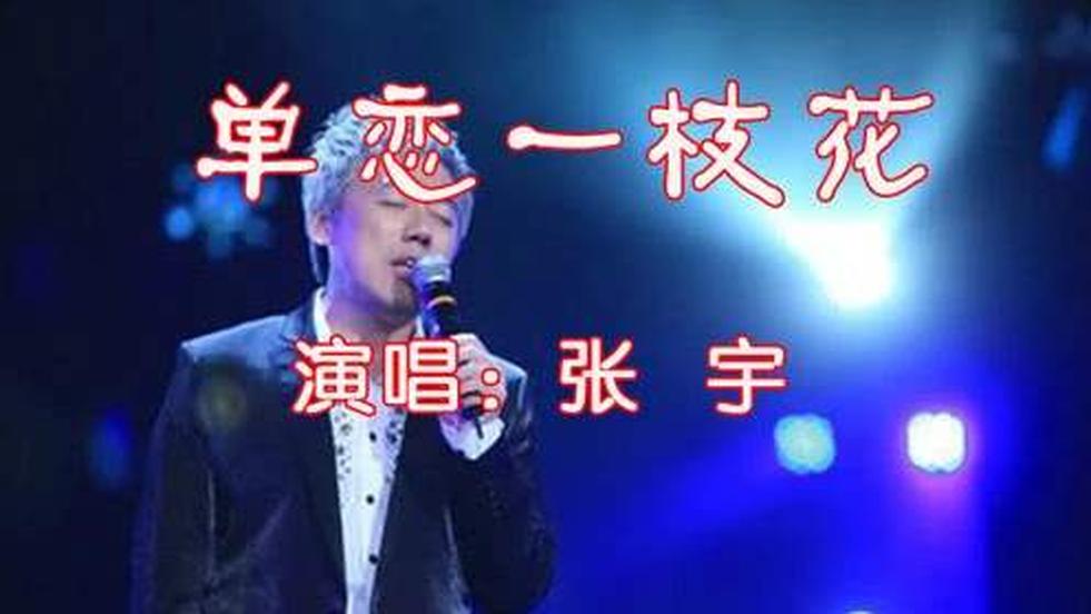 单恋一枝花-张宇