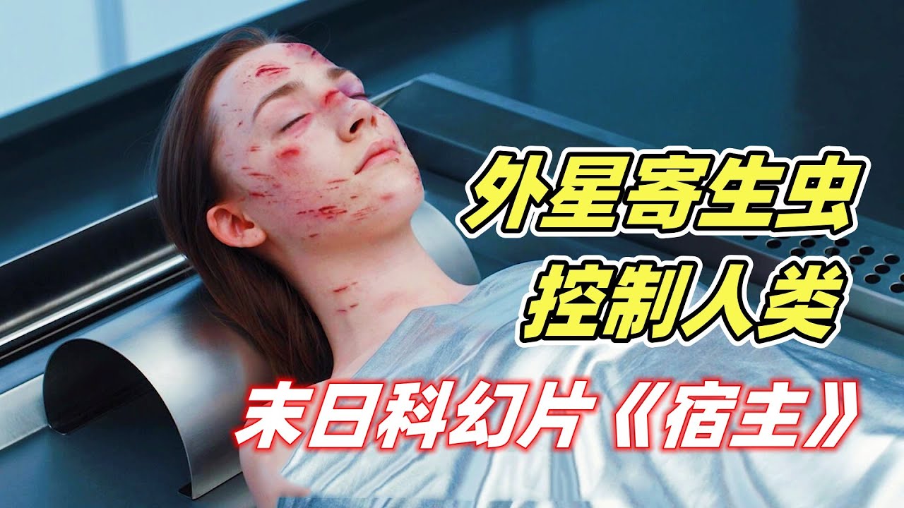 外星人入侵地球，把人类当成宿主，体会1000年没有过的快乐！末日科幻电影《宿主》