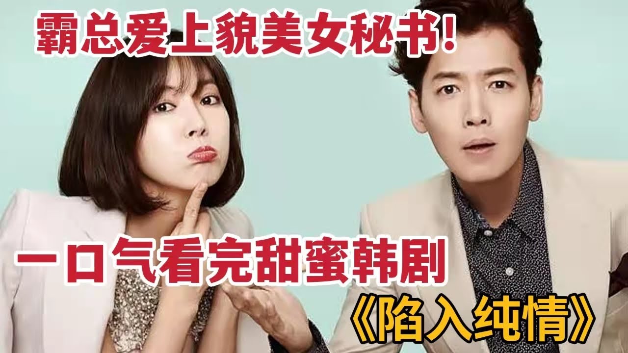 甜蜜暴击！少女心霸道总裁爱上貌美女秘书！一口气看完《陷入纯情》大合集