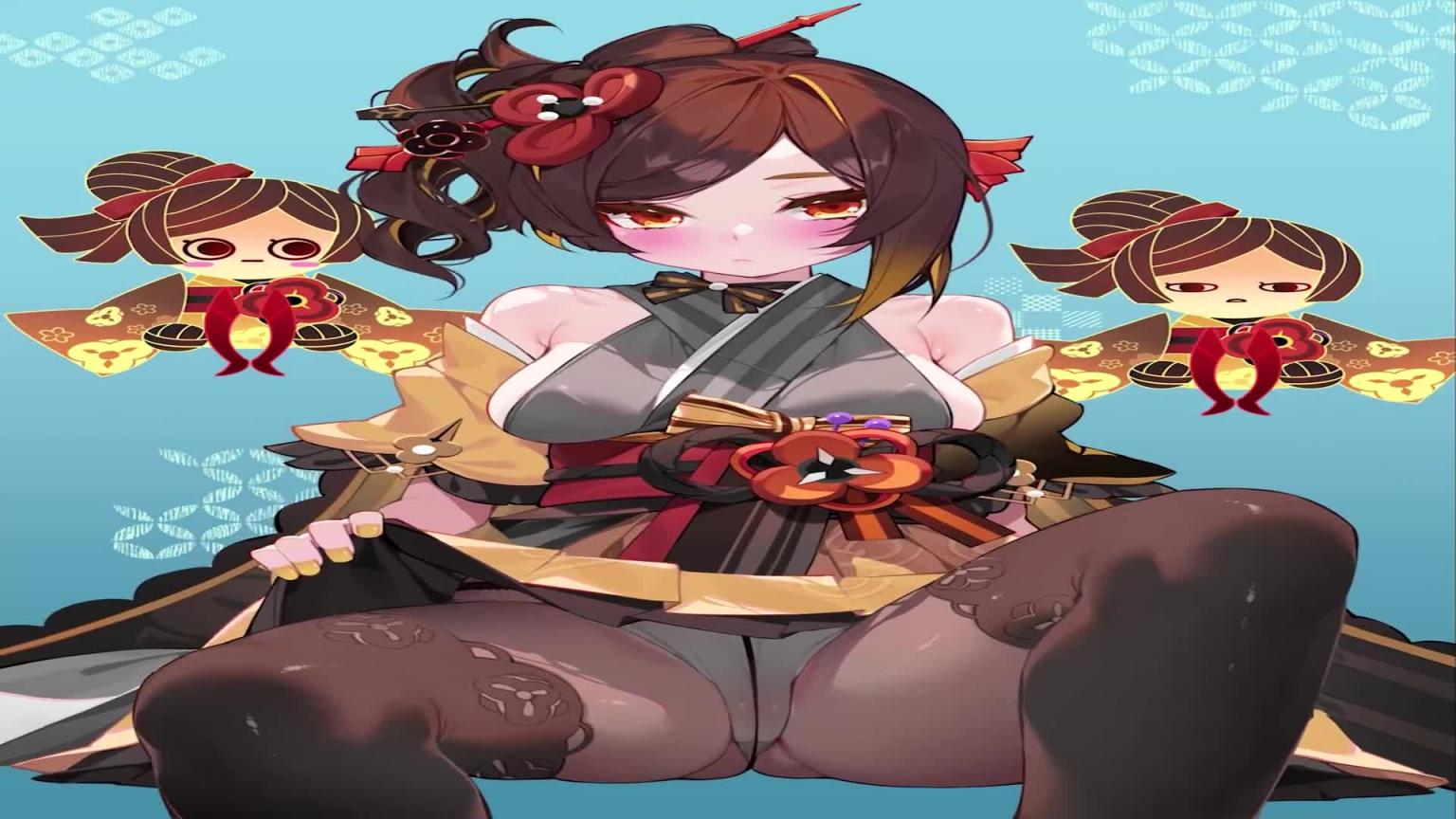 [WaterRing]千织Chiorid的内射(原神)[中文字幕]