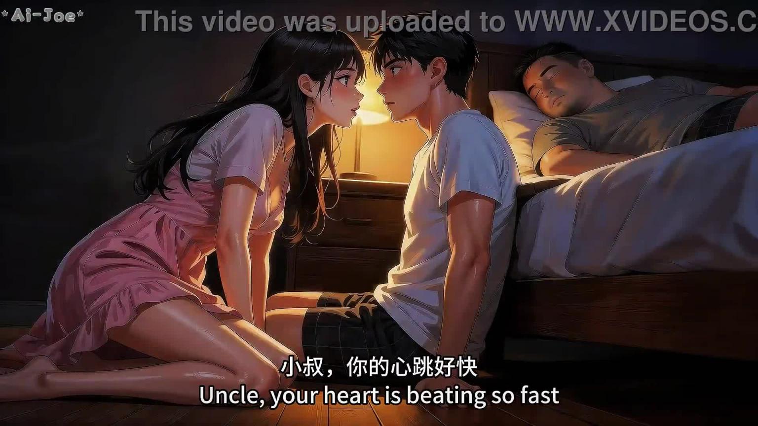当着我哥哥的面，我嫂子竟然对我做了这种事。这太刺激了……[AI生成]