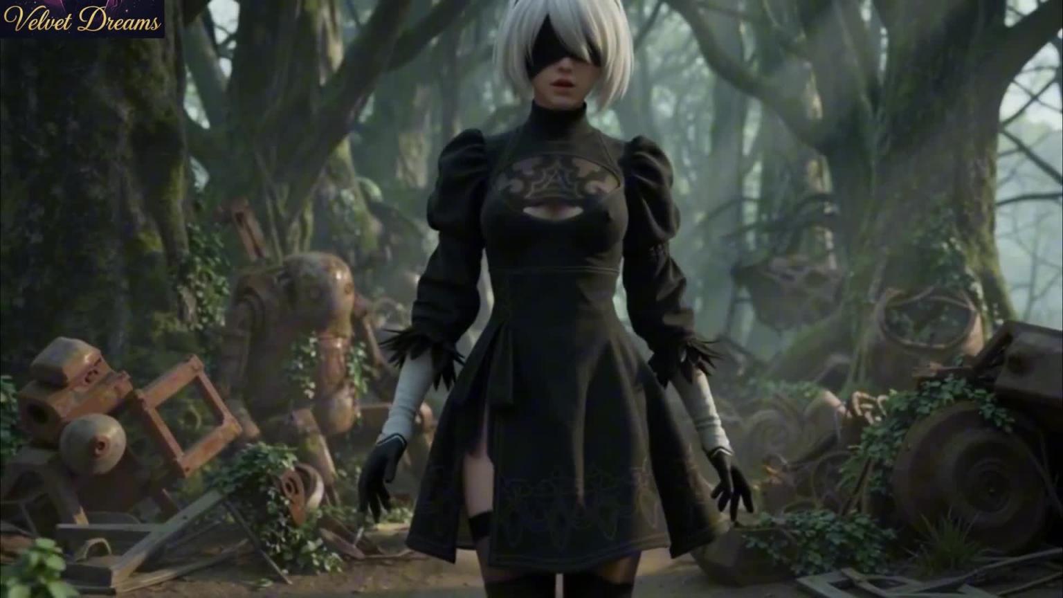2B（尼尔：机械纪元）——永恒之美（AI生成）