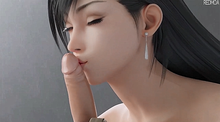 最终幻想3d蒂法后入