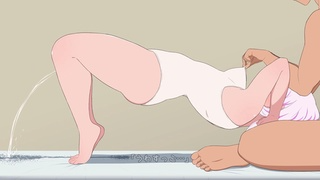 无口な彼女の絶顶我慢