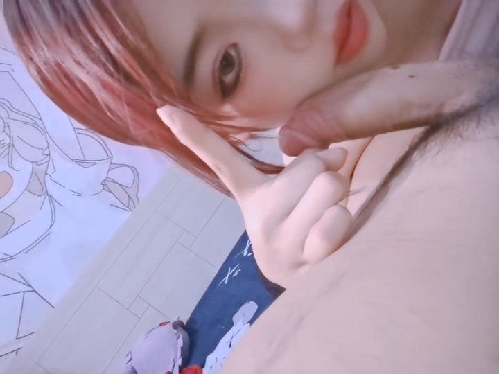 高颜值美少女口交 - 蜜桃酱
