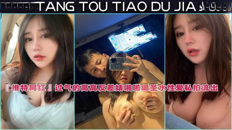 『推特网红』过气的高高反差婊啪啪喝圣水性爱私拍流出