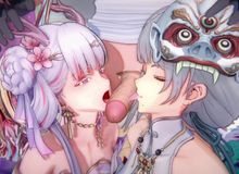 💞今汐×散华💗 潮汐上华🥵【鸣潮】wuthering_waves 鸣潮 sanhua jinhsi