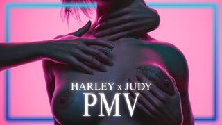 哈莉朱迪节奏肉棒双峰随鼓点互撞 HMV