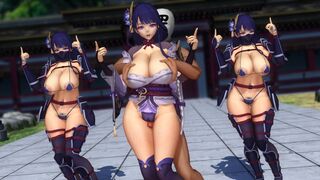 [MMD]雷电将军 - 吉辛纳基