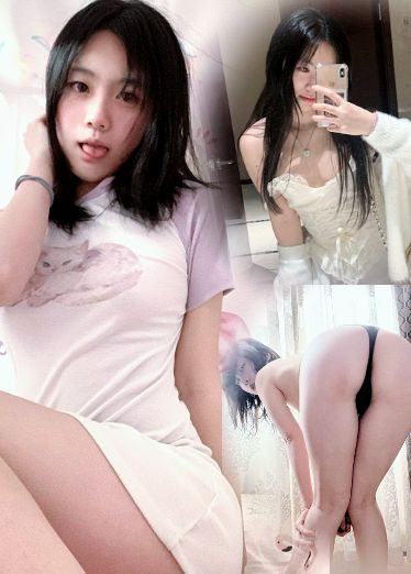 【学校旁开酒店自慰高潮】土豪定制的要求也是够变态，超清纯短发小妹，20cm阳具插到流水