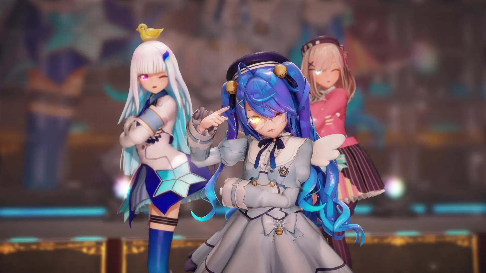 虚拟主播少女时代甜蜜舞（MMD）
