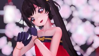 MMD-泠鸢的脱衣舞