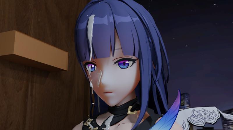 颜射布洛妮娅·扎伊切克
