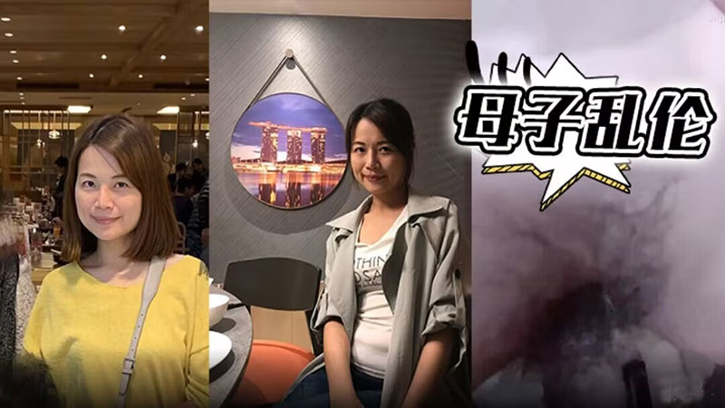 趁爸爸在客厅玩手机的时候，偷偷跑去妈妈房间和她一起激情啪啪