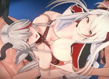 PrinzEugen & Agir group sex 欧根亲王 / エーギル [sound] 碧蓝航线