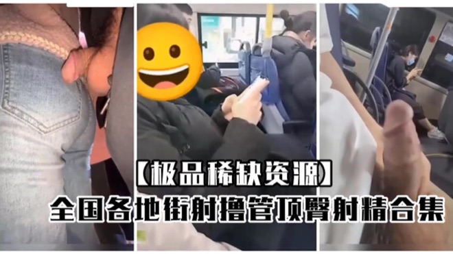 【极品稀缺资源】全国各地街射撸管顶臀射精合集!