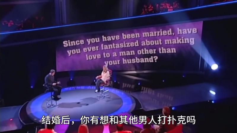 国外测谎节目   结婚后有想过和其他男人打扑克吗