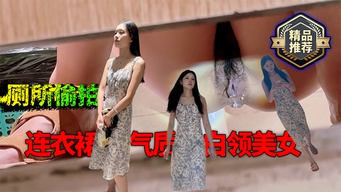 极品厕拍写字楼女厕《挂闪美女》连衣裙气质白领美女被挂闪拍逼逼大森林看得一清二楚