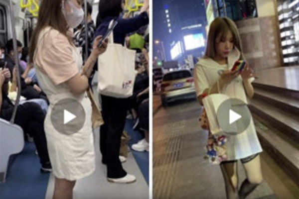 4K抄底多位JK制服小姐姐反差女真空逛街阴毛性感极了黑丝真性感