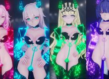 ❤崩坏3rd 半裸魅魔装 爱莉希雅 芽衣 琪亚娜 布洛妮娅 梅比乌斯❤【Carry Me off Motion】