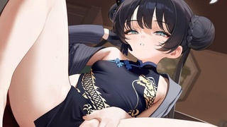 [MAKODA] 龙华妃姬脚底踩住肉棒大力上下摩擦