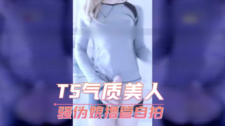 TS气质美人 骚伪娘撸管自拍