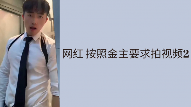 网红 按照金主要求拍视频2