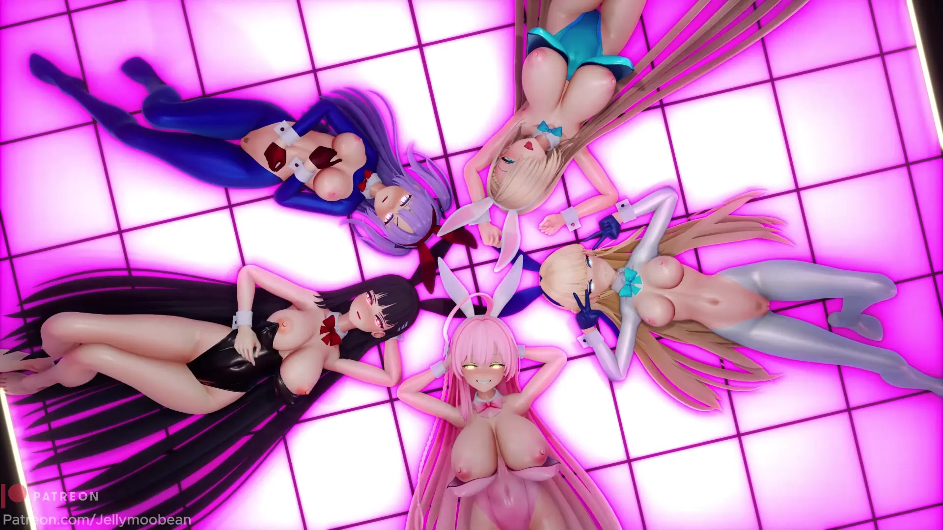 【MMD】派对散场后灯光调暗开干