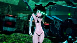 舰队Collection岛风舞蹈秀 - 如此疯狂 [MMD R15] Hamselvish